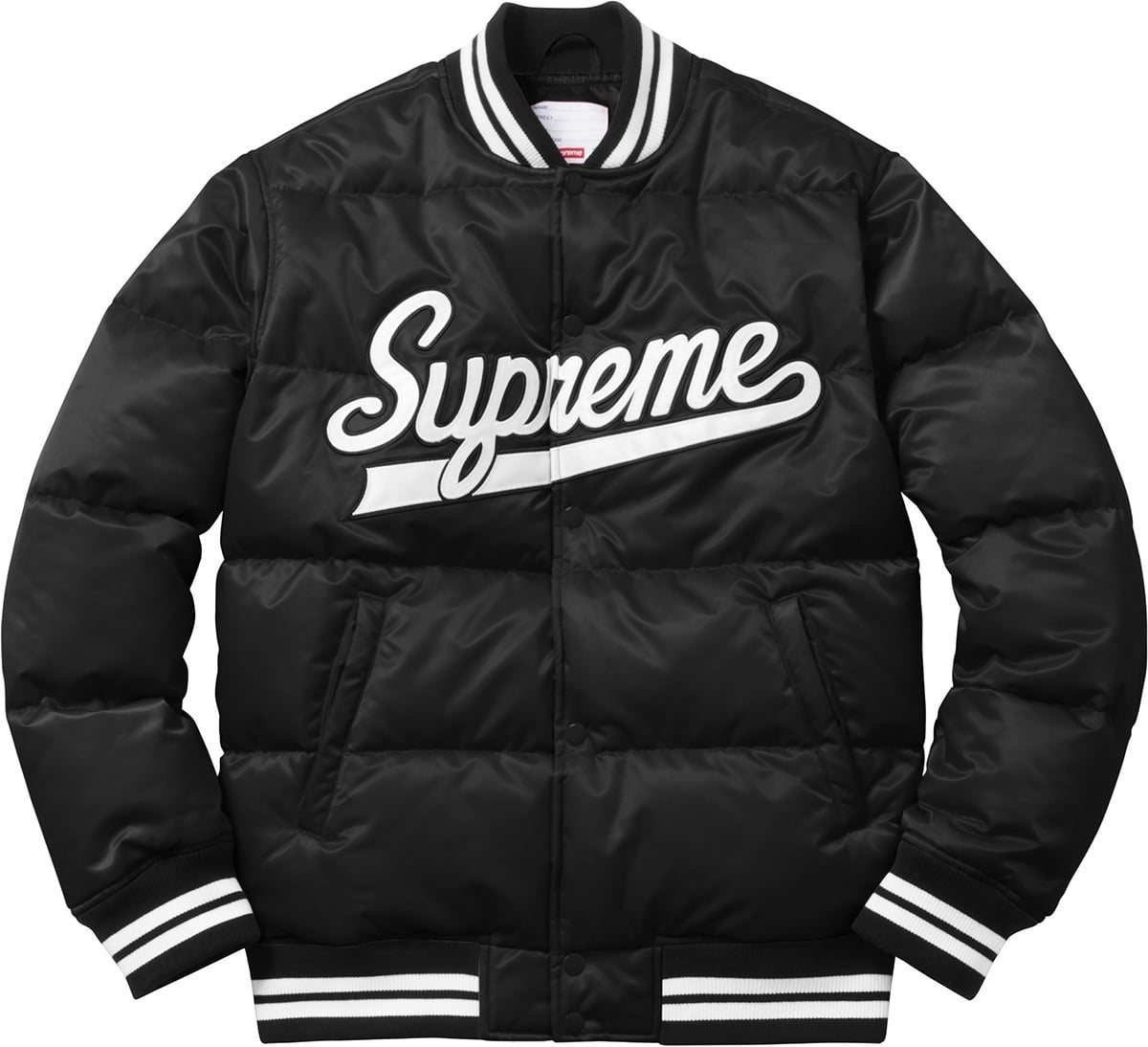 Script Varsity Puffy Jacket view 6